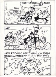 Noël Bissot - Le Baron, "Le complot des Barons" planche 31 - Comic Strip