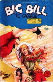 Et Couverture ( sur fond Bleu ) pour le Marché italien , a titre indicatif ( le Fascicule ne sera pas joint ) , c'est pour vous montrer que c'est aussi publié en italie ....en Novembre 1949 Et Couverture ( sur fond Bleu ) pour le Marché italien , a titre indicatif ( le Fascicule ne sera pas joint ) , c'est pour vous montrer que c'est aussi publié en italie ....en Novembre 1949