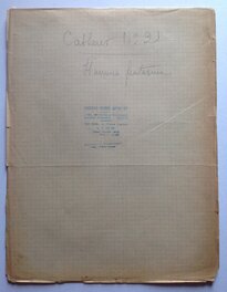 La Feuille papier de protection (avec titre italien , c'est publié aussi en italie ) apposée sur la Couverture originale du BB 21 L'Ennemi Fantôme La Feuille papier de protection (avec titre italien , c'est publié aussi en italie ) apposée sur la Couverture originale du BB 21 L'Ennemi Fantôme