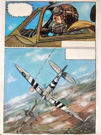 Comic Strip - BIGGLES PRESENTE LE GRAND CIRQUE T3  couleur directe