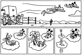 Pieter De Poortere - « Super Mickey » – Planche originale – Page FIN –  Pieter de Poortere - Planche originale