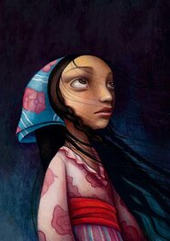 Benjamin Lacombe - la melodie des tuyaux Comic Art