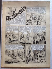 La planche originale 1 (2) du ROBIN des BOIS 7 de Juin 1948 au format entier de 43 X 58 Cm La planche originale 1 (2) du ROBIN des BOIS 7 de Juin 1948 au format entier de 43 X 58 Cm