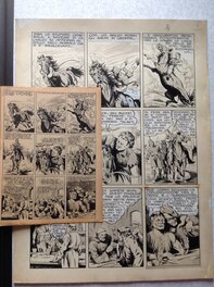 La planche originale 4 (5) du ROBIN des BOIS 7 de Juin 1948 avec sa Publication ( qui ne sera pas jointe a l'achat , c'est juste pour vous montrer que c'est publié ! ) La planche originale 4 (5) du ROBIN des BOIS 7 de Juin 1948 avec sa Publication ( qui ne sera pas jointe a l'achat , c'est juste pour vous montrer que c'est publié ! )