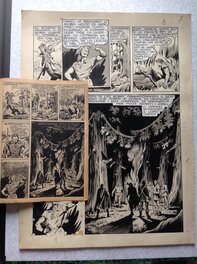 La planche originale 6 (7) du ROBIN des BOIS 7 de Juin 1948 avec sa Publication ( qui ne sera pas jointe a l'achat , c'est juste pour vous montrer que c'est publié ! ) La planche originale 6 (7) du ROBIN des BOIS 7 de Juin 1948 avec sa Publication ( qui ne sera pas jointe a l'achat , c'est juste pour vous montrer que c'est publié ! )