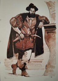 Stefano Carloni - Les SAVANTS - Illustration originale