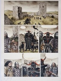 Jérémy Petiqueux - COMPLAINTE DES LANDES PERDUES T6 LES CHEVALIERS DU PARDON 2 - GUINEA LORD - Original art