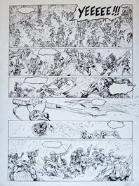 Gwendal Lemercier - ELFES  T9 LE SIEGE DE CADANLA - Comic Strip