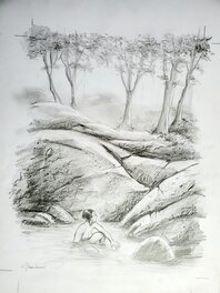 Jan Bosschaert - LA JAGUAR - Original art