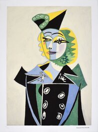 Portrait cubiste peint par Pablo Picasso 3 Portrait cubiste peint par Pablo Picasso 3