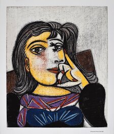 Portrait cubiste peint par Pablo Picasso 5 Portrait cubiste peint par Pablo Picasso 5