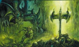 Sébastien Grenier - Arawn - Planche originale