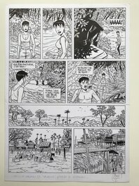 André Taymans - Caroline Baldwin - Planche originale