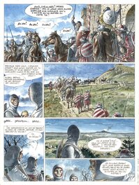 Hermann - HERMANN : Les tours de Bois-Maury tome 11 "Assunta" planche 7 - Planche originale