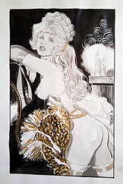 Massimo Pesce - Lucrezia - Original Illustration