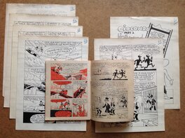 2 Planches Originales de Giocondo avec sa Publication ..., qui ne sera pas jointe a L'achat des 6 planches 2 Planches Originales de Giocondo avec sa Publication ..., qui ne sera pas jointe a L'achat des 6 planches