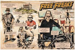 Illustration pour la Série Free Freaks Illustration pour la Série Free Freaks