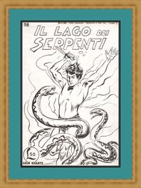 Akim Gigante n° 58 " il lago dei serpenti "  - 1955
