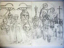 Cyril Pontet - MALEDICTIS T2 - Original art