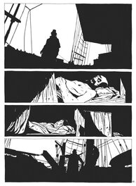 Christophe Chabouté - Moby Dick. Livre 1 - Planche originale