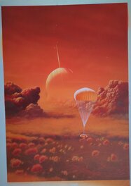 Lionel Brett - Illustration CIEL ET ESPACE - Planche originale