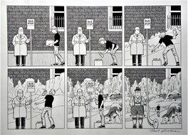 Le BUS 3 –  » MURAL  » – Planche originale – Paul kirchner