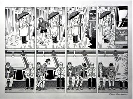 Le BUS 3 – » SPLASH  »  – Planche originale – Paul kirchner