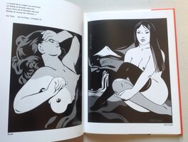 Double page de l'album Art Book Peintures TT L'érotisme du Vide Page 69 , Eo 2013 Double page de l'album Art Book Peintures TT L'érotisme du Vide Page 69 , Eo 2013