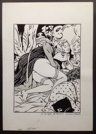 L'illustration originale au format entier de 29,5 par 42 Cm L'illustration originale au format entier de 29,5 par 42 Cm