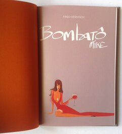 Bombatô Mike page de titre pin up vin Bombatô Mike page de titre pin up vin