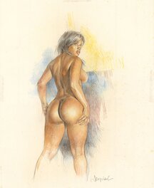 Serpieri Paolo - Indiana by Serpieri - Original Illustration