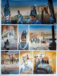 Planche originale - IROQUOIS couleur directe