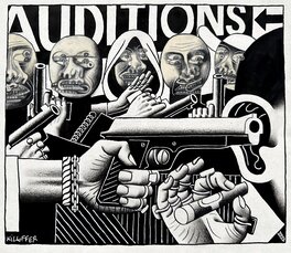 Killoffer - Auditions - Illustration originale