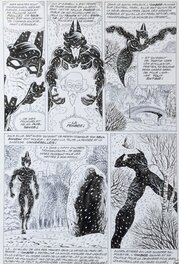 Jean-Yves Mitton - Mitton, Photonik#51, L'Ombre, Acte IV, planche n°16, Spidey#86, 1987. - Planche originale