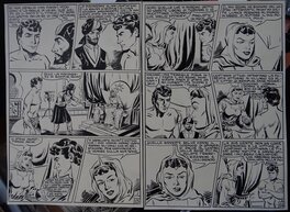 Augusto Pedrazza - Akim Gigante n° 94 "Tigre reale" 1956 - Comic Strip