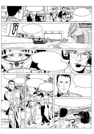 Marc Bourgne - Planche originale 48 T12 "La cible" de Michel Vaillant - Comic Strip