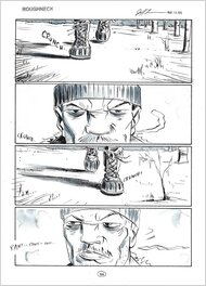 Jeff Lemire - Winter-Road - Planche originale