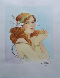 Ingrid Liman - La Tendresse - Original Illustration