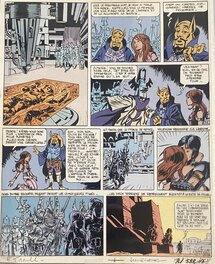 Planche originale - Valérian & Star Wars