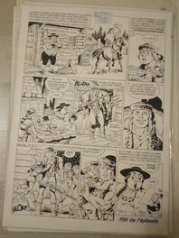 Jean-Yves Mitton - Planche originale blek les origines de roddy / jean yves mitton - Comic Strip