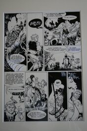 Eduardo Risso - Une aventure américaine - Planche originale