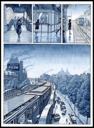 Planche originale - 2022 - Dominique Bertail - Madeleine, Résistante - Tome 2 - Planche 1