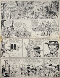 Jean Giraud - Blueberry - Le cheval de fer - T7 p36 - Planche originale