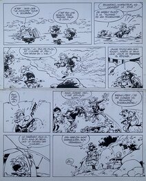 Pierre Seron - Les petits hommes - L'œil du cyclope - T5 p.38 - Planche originale