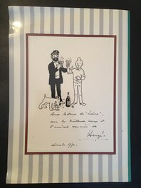 4 eme dos de couverture des amis de Hergé n 47