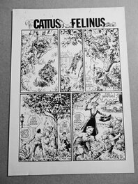 Georges Ramaïoli - Cattus Felinus 1/3 - Planche originale