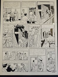 André Juillard - Le serment des cinq lords, planche 53 - Planche originale