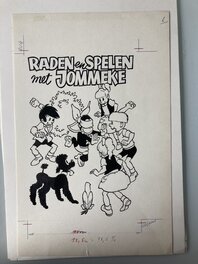 Jef Nys - Cover Raden en spelen met Jommeke - Comic Strip