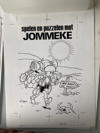 Jef Nys - Cover van Spelen en puzzelen met Jommeke - Comic Strip