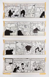 Jef Nys - Originele pagina Van De Vliegende Ton - Comic Strip